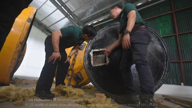 菲截獲500公斤安毒　稱源頭是台灣