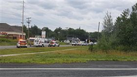 加拿大東部弗瑞德里克頓巿（Fredericton）發生槍擊案,至少4人身亡（圖／翻攝自推特）