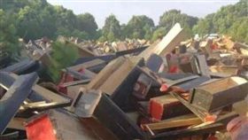 中國,家具,棺材,大陸,江西,棺木,政策,商人,官商勾結 圖／翻攝自微博　