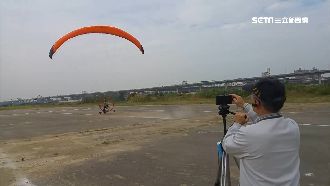 疑違法起降沒證照　飛行傘玩家找嘸人