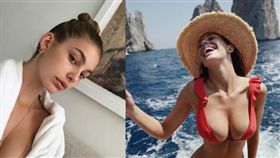 22歲的阿根廷嫩模卡蜜拉摩洛。（圖／翻攝自IG）