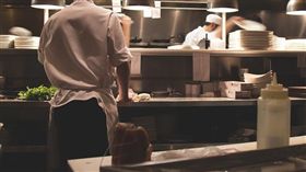 餐飲業,廚師,廚房 示意圖／Pixabay
