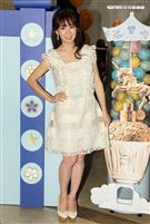 郭書瑤在情人節前夕甜蜜分享如何噴香水，讓你另一半好感度提升。（記者邱榮吉/攝影）