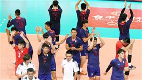 中華力戰5局後擊敗泰國隊。（圖／中華排協提供）