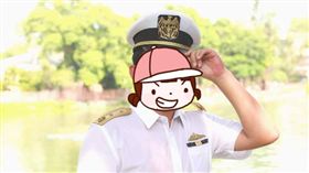 時代力量,黃國昌,Cosplay,公投,連署,CWT,同人誌,妝容　圖／翻攝自臉書　https://goo.gl/V6rdR9