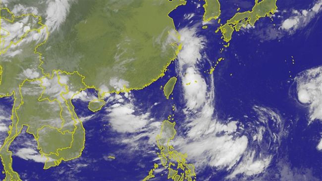 太平洋海面連2颱　北台注意強降雨