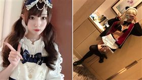 大陸一名17歲網紅「是有希」在《鬥魚TV》擔任直播主，因cosplay、蘿莉塔打扮吸引眾多粉絲支持。但近日她被爆出腳踏多名乾爹，甚至在國中時期就開始賣淫，照片、影片都被外流，在網路上掀起熱議。（圖／翻攝自微博）