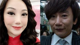 沈嶸自爆曾被秦偉強吻過。（圖／沈嶸提供、翻攝自臉書）