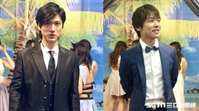 有馬芳彥（左）和鈴木一徹（右）日前來台參加成人展。（圖／博展提供）