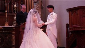 畠中清羅日前與帥老公婚禮照曝光。（圖／翻攝自畠中清羅IG）