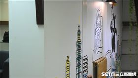 柯文哲KPteam辦公室內裝外觀。 （圖／記者林敬旻攝）