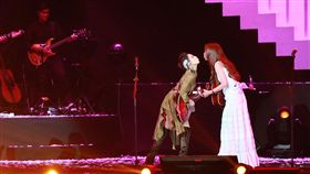 戴佩妮演唱會，陳綺貞站台。
圖／妮樂佛提供