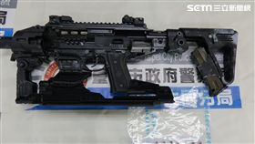 台北,槍枝,槍套,天道盟太陽會（圖／翻攝畫面）