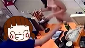 俄羅斯,裸體,商店,購物,賭局,結帳,大冒險,監視器,日常,淡定　圖／翻攝自YouTube http://youtu.be/pBlzyCnfR38