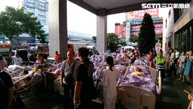 新北,新莊,署北,衛生福利部台北醫院,醫院,安寧病房,火警,火舌,護理之家,疏散（圖／翻攝畫面）