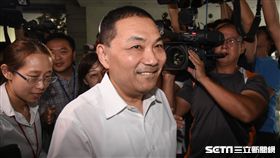 新北市長候選人侯友宜出席雙北願景高峰會。 （圖／記者林敬旻攝）