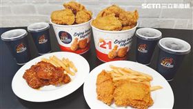 炸雞,21PLUS,21風味館,101大樓,棒棒腿,腿排