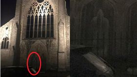 超自然探險！女闖修道院拍照，疑拍到修道士鬼魂。（圖／翻攝Daily Mail）