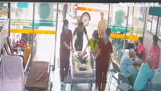 台中2歲男童巷口遭輾　送醫畫面曝光