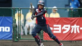 中華女壘開路先鋒賴孟婷。（圖／翻攝自WBSC官網）