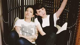 魏如萱潑與盧凱彤合照