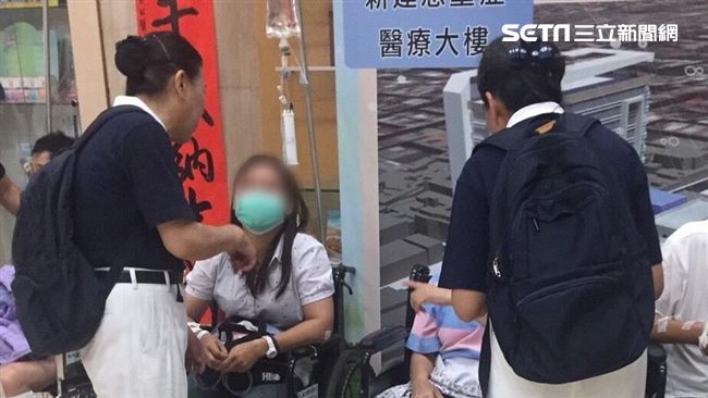 台北醫院大火　慈濟關懷志工協助清理