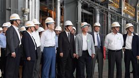 行政院長賴清德13日下午赴林口電廠視察並與工商協進會在電廠裡舉行座談。(圖/翻攝臉書)
