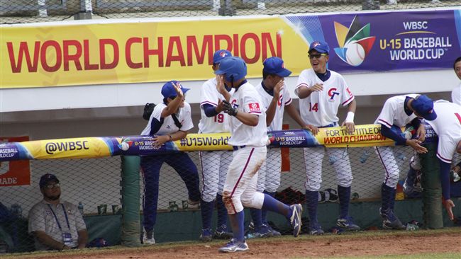 U15世界棒賽　台灣5局扣倒中國