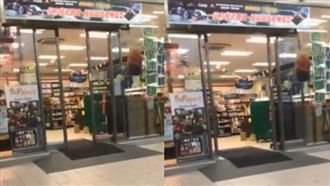 超商深夜無人　自動門「開關一小時」