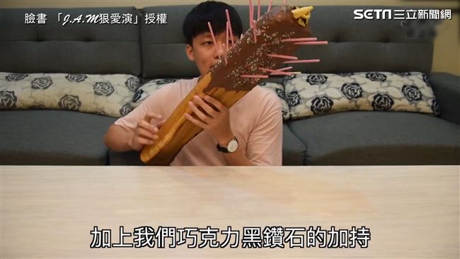 製作1萬倍大POCKY　看了超療癒