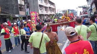 遶境神像突噴飛　原來太子爺森氣氣了