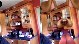 女子自拍沒露臉卻偵測到「後方人臉」　網友：最後超級毛（圖／翻攝自臉書 垃圾文界的一位美少年 