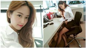 表特版,汽車業務,正妹,換車,肉搜(圖／網友邱薯條提供)