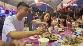 夜市版辦桌! 360人聚狂嗑