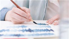 畫畫,水彩　圖／PIXABAY