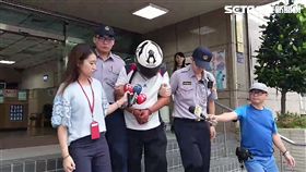 洪男在台北市東區隨機攔車，向轎車車主商借油錢，每次100元到200元不等，警方獲報後通報各派出所注意，終於順利將他逮獲，訊後依詐欺未遂罪送辦（翻攝畫面）