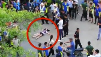 女攤販遭一拳打死？當地政府出面喊冤