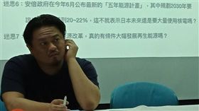 全國廢核行動平台記者會，綠色公民行動聯盟副秘書長洪申翰（左），（圖／記者李英婷攝）