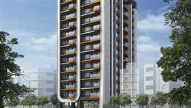 萬華「隱苑」千萬有找，月付1.5萬買花園制震宅（圖／業者提供）