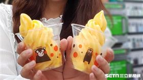 熊本熊,冰淇淋,全家。（圖／超商提供）