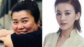 林美秀陳意涵曾在電影《聽說》合作過。（圖／翻攝自微博）