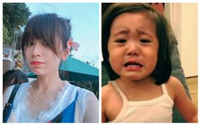 賈靜雯、咘咘
合成圖／翻攝自臉書