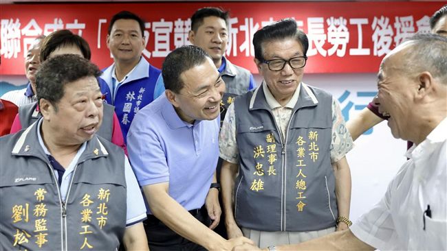 傳有員工被迫捐錢　侯友宜：不清楚