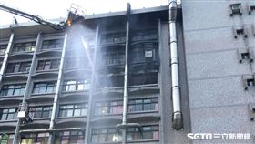 台北醫院護理之家火警火警／新北市消防局提供