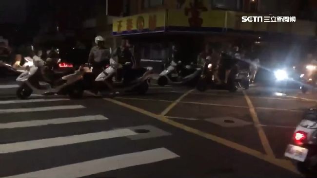逼車踩到雷！逼到天道盟兄弟反遭毆打
