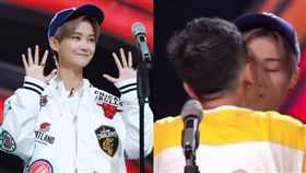 男子突衝上台要「強吻李宇春」！　《明日之子》直播現場出意外（圖／翻攝自微博）