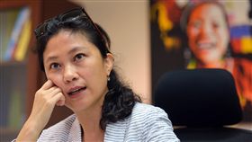 Kolas：原名是自我認同　也看自己勇不勇敢阿美族的Kolas Yotaka（谷辣斯．尤達卡）7月中接任行政院發言人後，由於她對原名的堅持掀起議論，Kolas說，「恢復原名是為了自己的認同，也在看自己勇不勇敢」。中央社記者孫仲達攝　107年7月29日