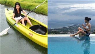 宜蘭最強兩家民宿　田園間划獨木舟