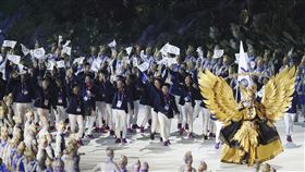  中華隊進場。（圖／美聯社／達志影像）