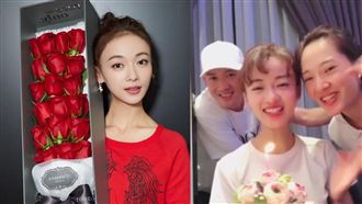 吳謹言直播到一半　皇上突牽正宮駕到